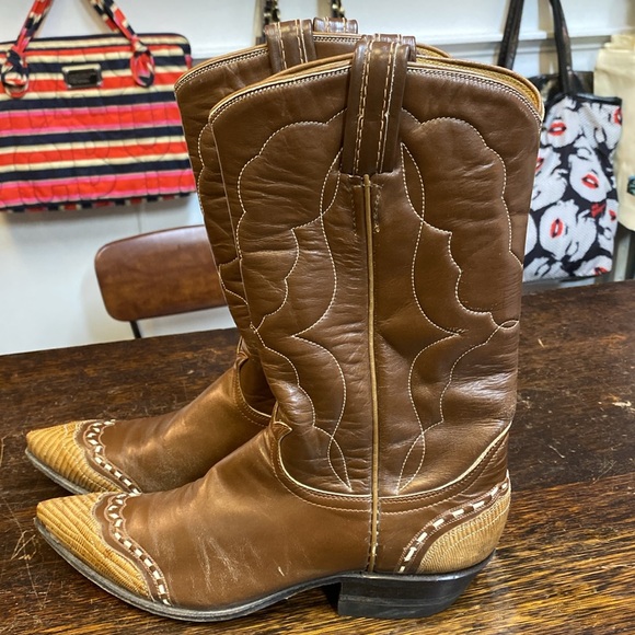 Tony Lama women’s leather cowboy boots 👢 - Picture 3 of 6